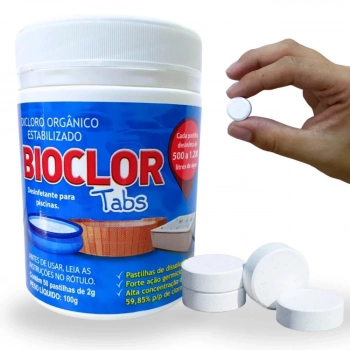 Kit Limpeza Piscina Flutuador Roseta + Mini Pastilha Cloro 2 G