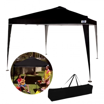 Kit Tenda Articulada 3x3 M + 2 Cadeiras+cooler 34 L + Carrinho de Praia