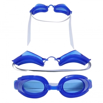 Kit Piscina Infantil 1000 L + Touca de Peixinho Azul + culos de Natao Ajustvel