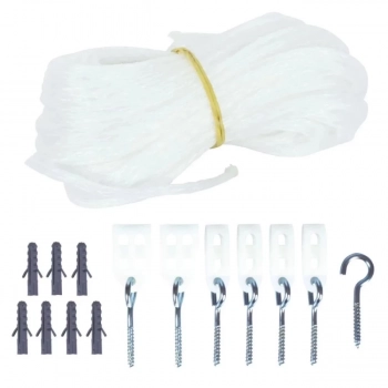 Kit Varal de Teto 120 Cm + Kit Instalao + Varal Cho Branco em Ao de 75 Cm Lavanderia Apartamento