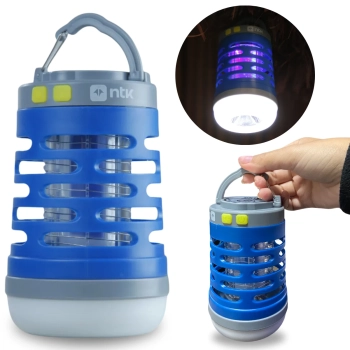 Lampio Lanterna Mata Mosquito Trap Light Ntk Led Usb Recarregvel