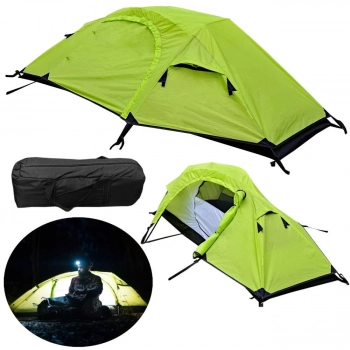 Kit Barraca Windy Ntk 1 Pessoa 2500mm + Isolante Termico Inflvel Camping 1,83 M Ultra Light