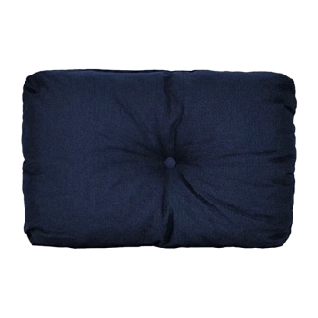 Kit 2 Sofas Puff Cama Colcho de Solteiro Dobrvel Porttil Azul