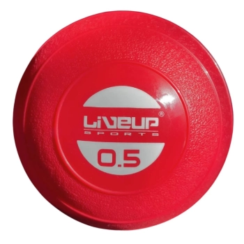 Kit Mini Bola de Peso para Exerccios e Fisioterapia de 0,5g e 3kg Liveup