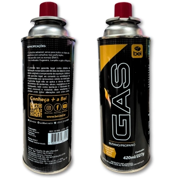 Kit Maarico Fuji Porttil a Gs Automtico Bel + Cartucho Refil de Gs Bel 420ml / 227g