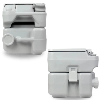 Kit Sanitrio Porttil 20 L Porta Potti Kala + Barraca Trocador Pampa Ntk + 4 Eco Bac Bus 250ml