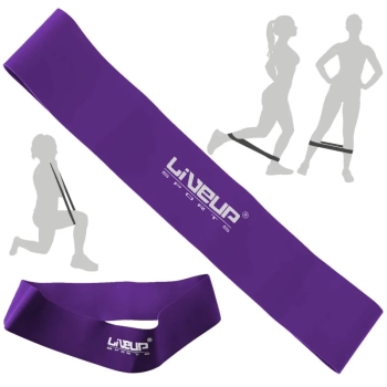 Kit Colchonete Lilas 1,73 M + Bola Suia 55 Cm Pilates + Mini Band Elastico Super Forte para Exerccios