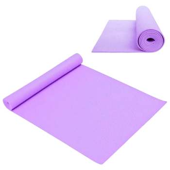 Kit Colchonete Lilas 1,73 M + Bola Suia 55 Cm Pilates + Mini Band Elastico Super Forte para Exerccios