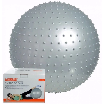 Kit Colchonete Lilas 1,73 M Tapete Yoga + Bola Suia Yogine 65 Cm Massagem Ball Fitball Pilates