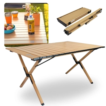 Mesa Dobrvel Ntk Frade 90 Cm X 60 Cm Porttil em Ao para Camping e Pesca