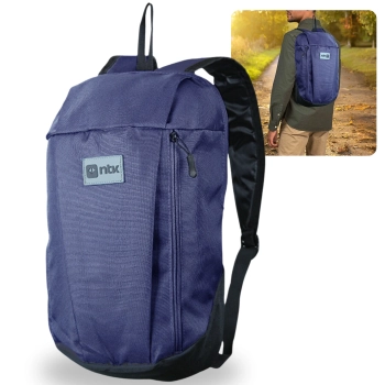 Bolsa para Caminhada Azul Ioio Mochila para Viagem e Acessrios Nautika em Polister 600d Ntk