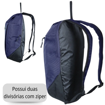 Bolsa para Caminhada Azul Ioio Mochila para Viagem e Acessrios Nautika em Polister 600d Ntk