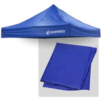 Teto Cobertura para Gazebo Pagoda Lona 2 X 2 Metros Azul Polister Oxford Guepardo