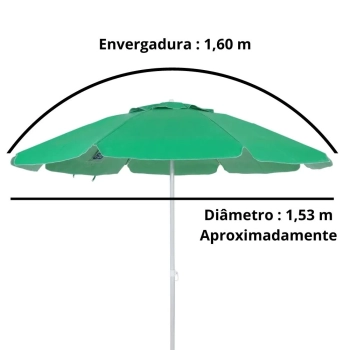 Kit Duas Cadeira de Praia Xadrez + Guarda Sol 1,60m Bagum + Caixa Termica 18 Litros