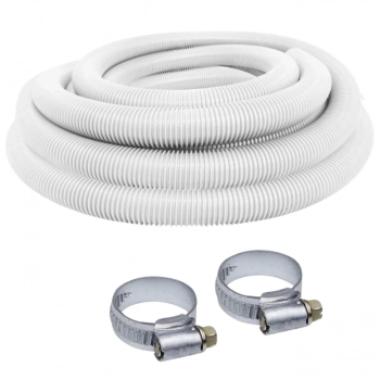 Kit Escova Curva 45,7 Cm + Mangueira 32mm de 6m + Sulfato de Alumnio Decantador Piscinas Fibra/ Alvenaria