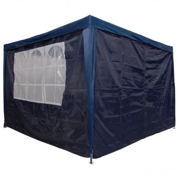 Kit Gazebo Tenda Sanfonada Praia 3x3 M + 4 Paredes Oxford