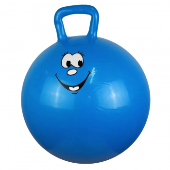 Brinquedo Bola Pula Pula Infantil com Ala 60 Cm Azul