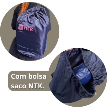 Colcho Inflvel Solteiro Zenite com Inflador de P Suporta 100kg Ntk