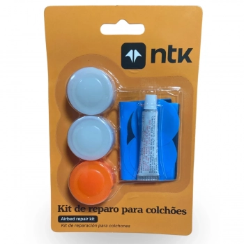 Kit Reparo para Colcho Inflvel Nautika 8 Acessrios Incluindo Reparos em Pvc