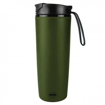 Copo com Tampa para Caf 450ml Ao Inox Antiqueda Verde