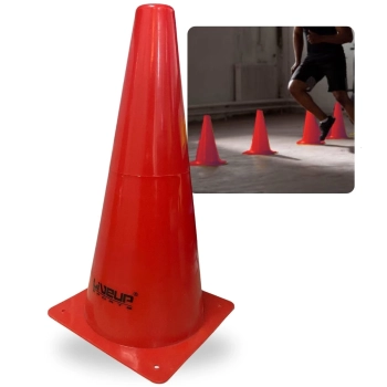 Cone de Agilidade para Demarcao com 28 Cm Vermelho Liveup