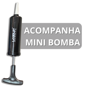 Bola Suia Premium Anti Estouro 45cm Vermelha + Mini Bomba