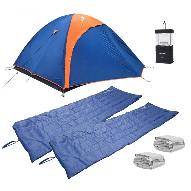 Kit Camping Básico - Acomoda 2 a 3 pessoas - Loja de artigos de camping:  Equipamentos e acessórios para aventuras ao ar livre